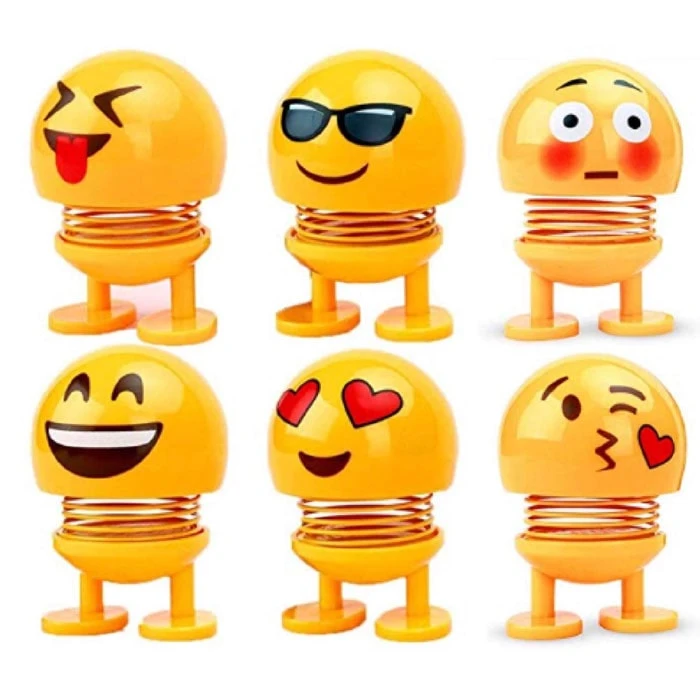 bigwheels-set-of-6pcs-cute-emoji-shaking-head-dolls-springs-dancing-toys-smiling-face-spring-doll-for-car-interior-decoration-accessories?uid=1666857658