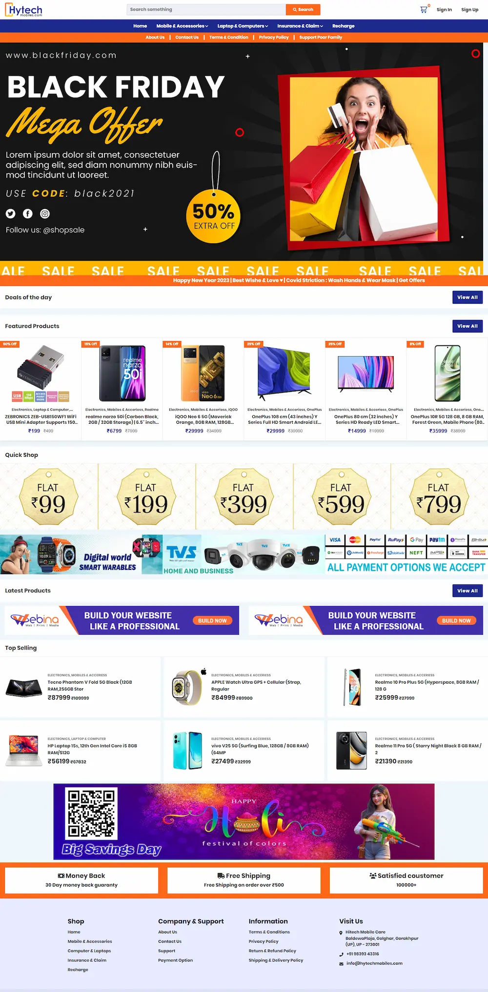 eCommerce Website