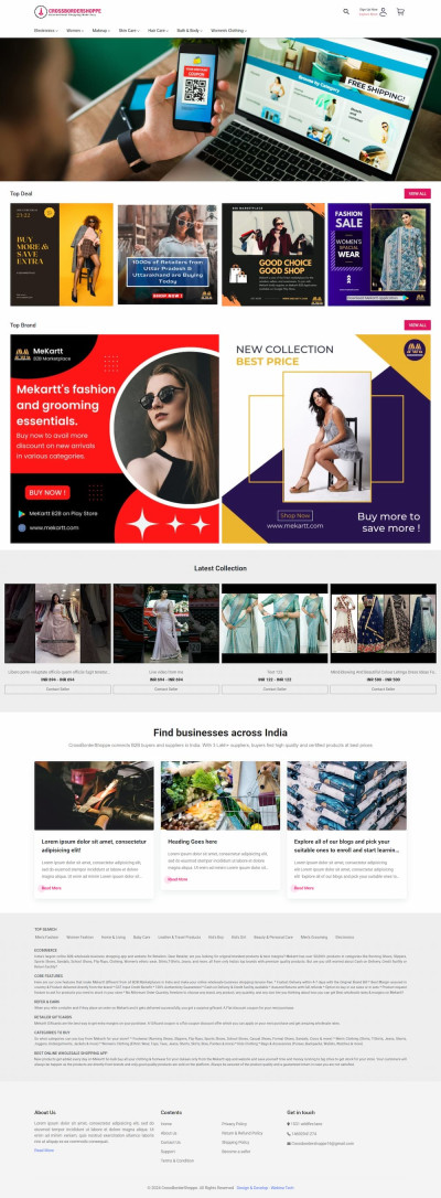 eCommerce Website