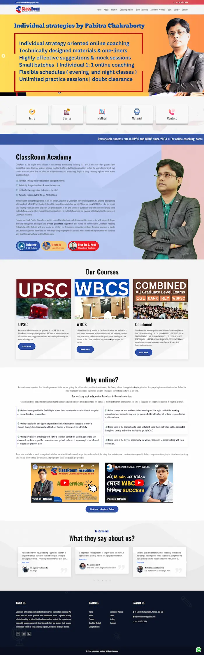 Academic Website