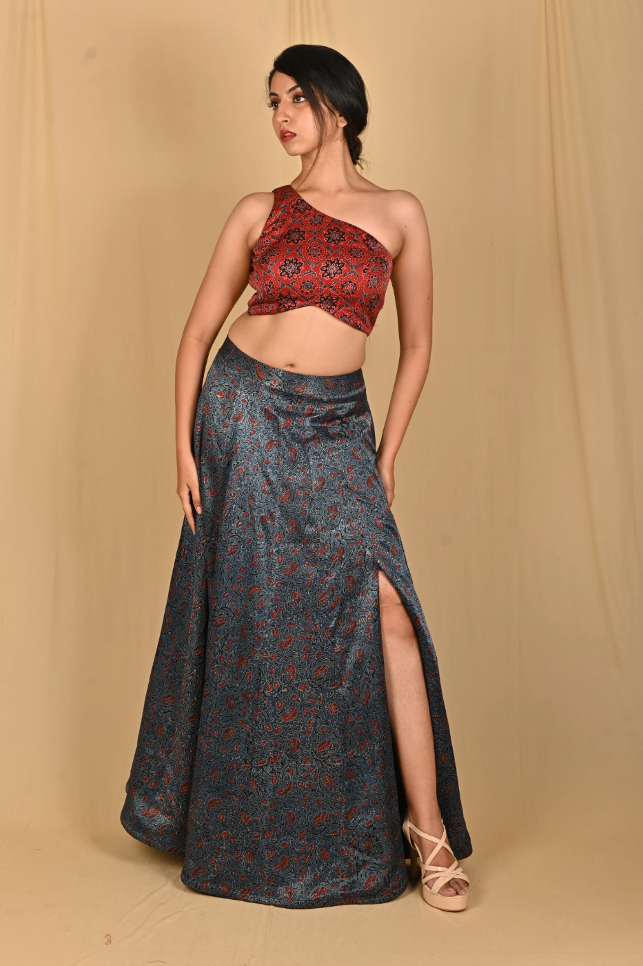 satin-ajrakh-print-maroon-one-shoulder-top-and-indigo-blue-thigh-high-slit-skirt-m?uid=1674821938