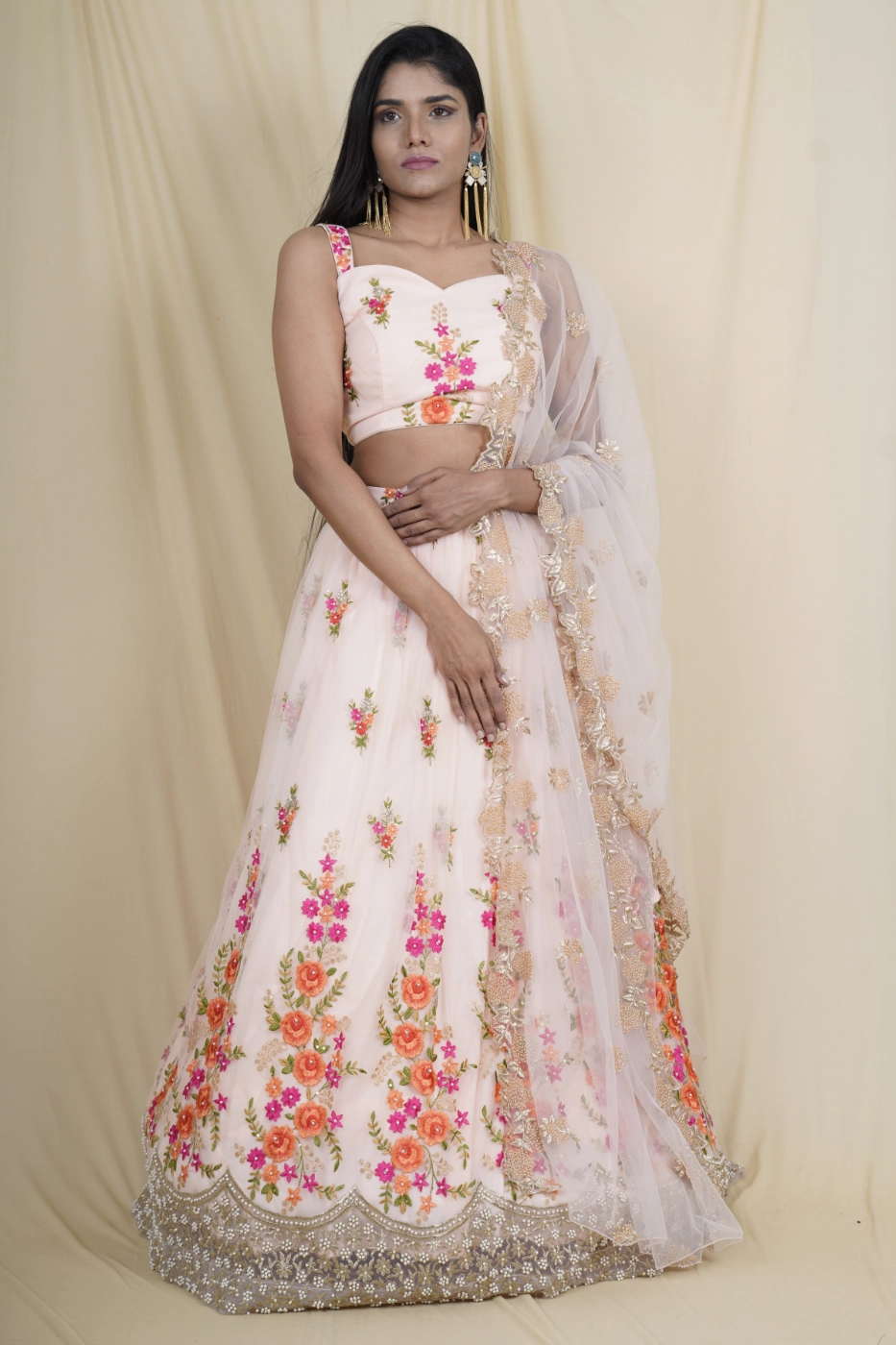 light-coral-soft-net-lehenga-with-floral-embroidery-and-spaghetti-strap-crop-top-and-matching-dupatta-m?uid=1675053498