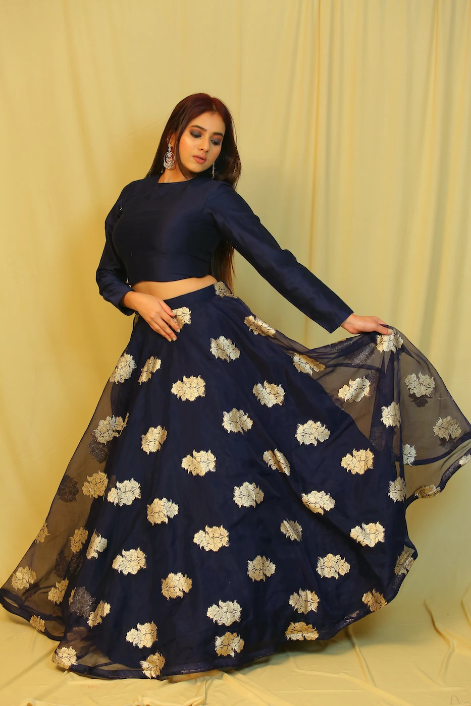 navy-blue-organza-lehenga-with-all-over-gold-leaf-motifs-and-blue-cotton-silk-crop-top-m?uid=1676351146