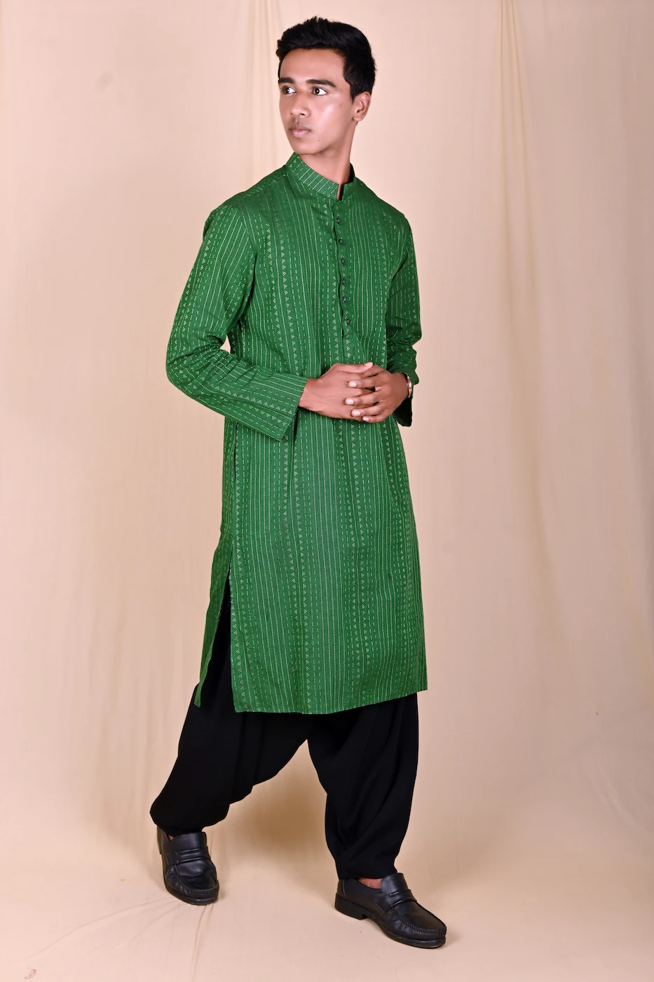 bottle-green-cotton-long-kurta-m-cotton-green?uid=1675050222