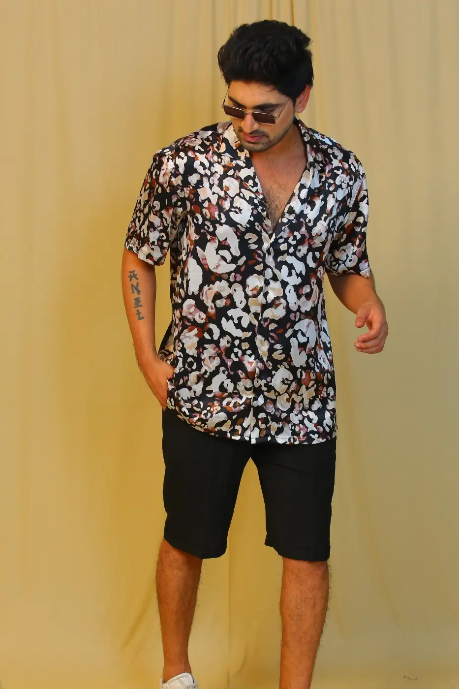 black-and-white-animal-print-satin-shirt-and-black-khadi-shorts-m--satin-black?uid=1682593006