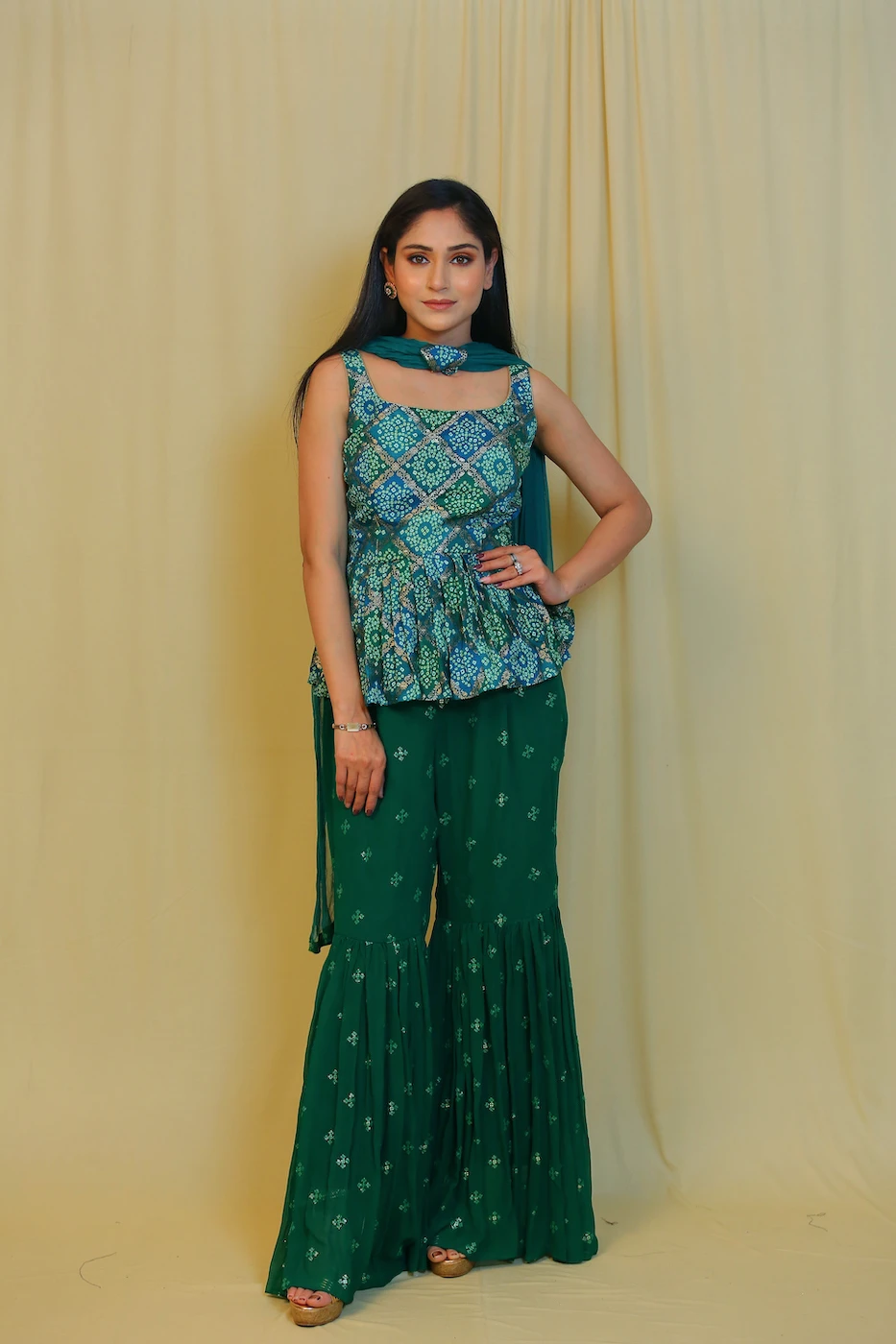 emerald-green-bandini-silk-sharara-set-m?uid=1674967789