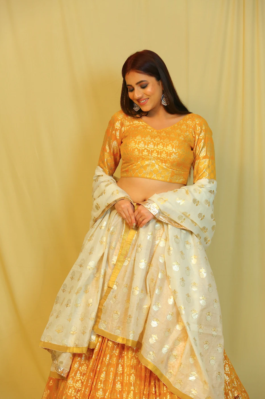 turmeric-yellow-chanderi-silk-lehenga--blouse-with-of-white-chanderi-silk-dupatta-m?uid=1676350641