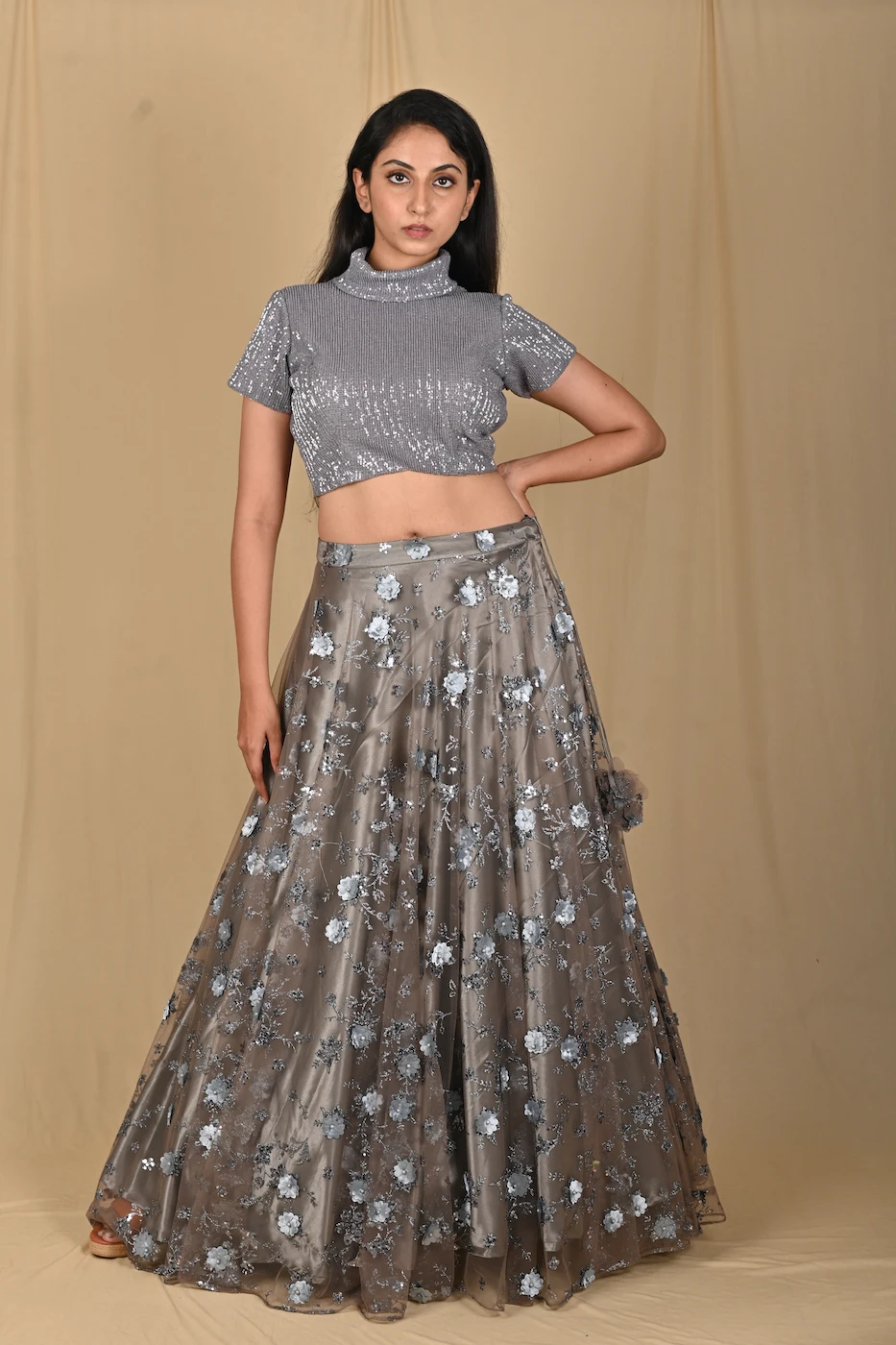 grey-tulle-umbrella-skirt-with-applique-work-flowers-and-grey-turtle-neck-crop-top-m?uid=1676351812