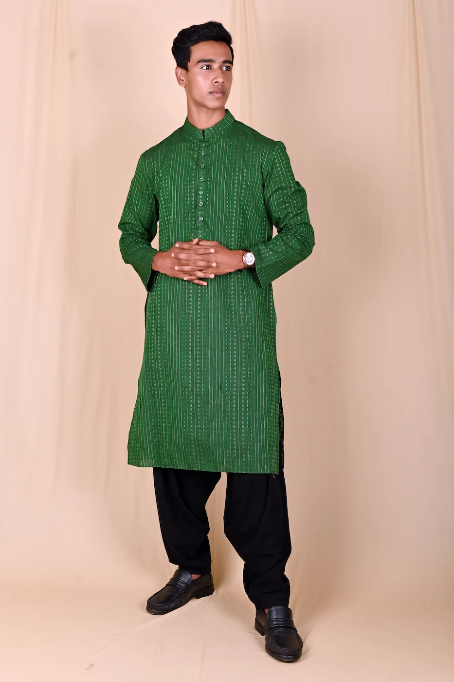 bottle-green-cotton-long-kurta-m-cotton-green?uid=1675050222