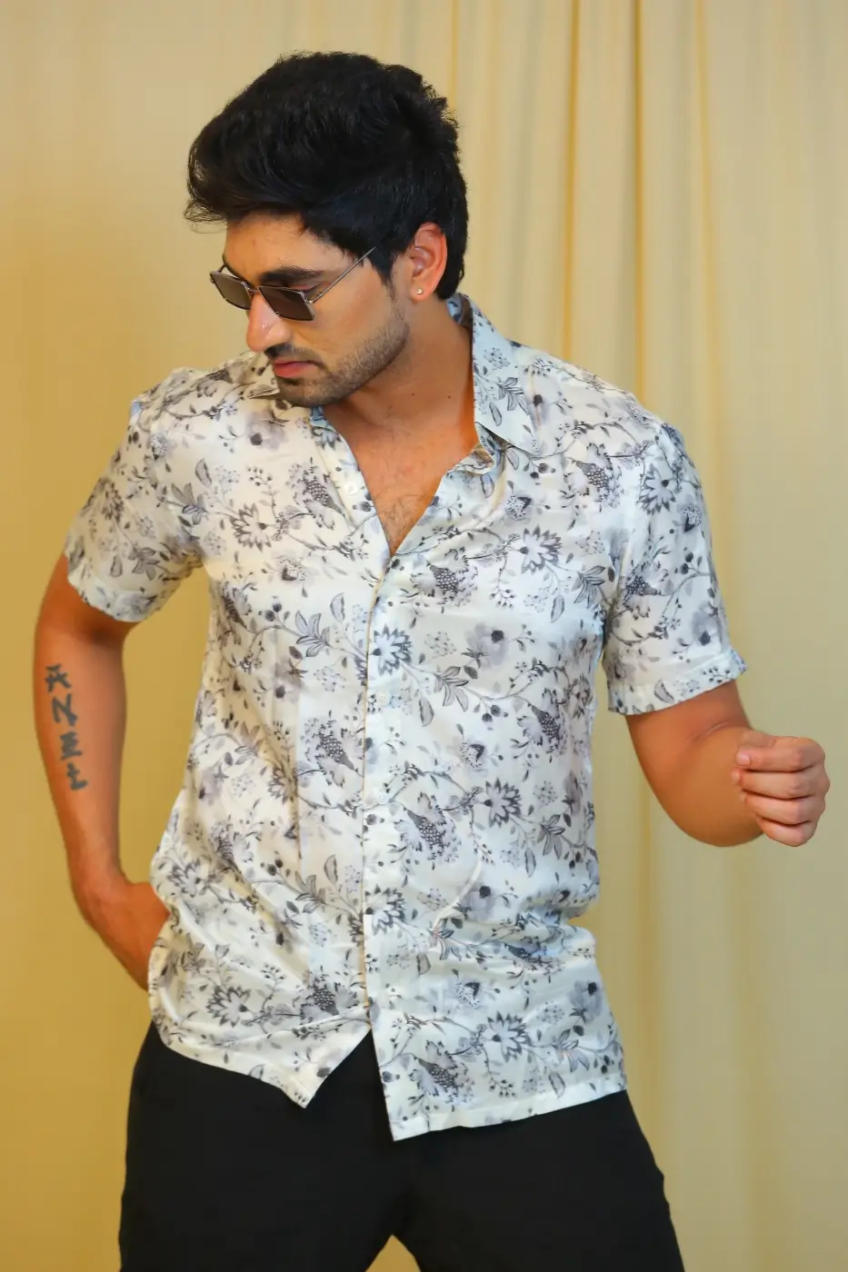 white-and-gray-satin-floral-print-shirt-and-black-shorts-m--satin-white?uid=1682593133